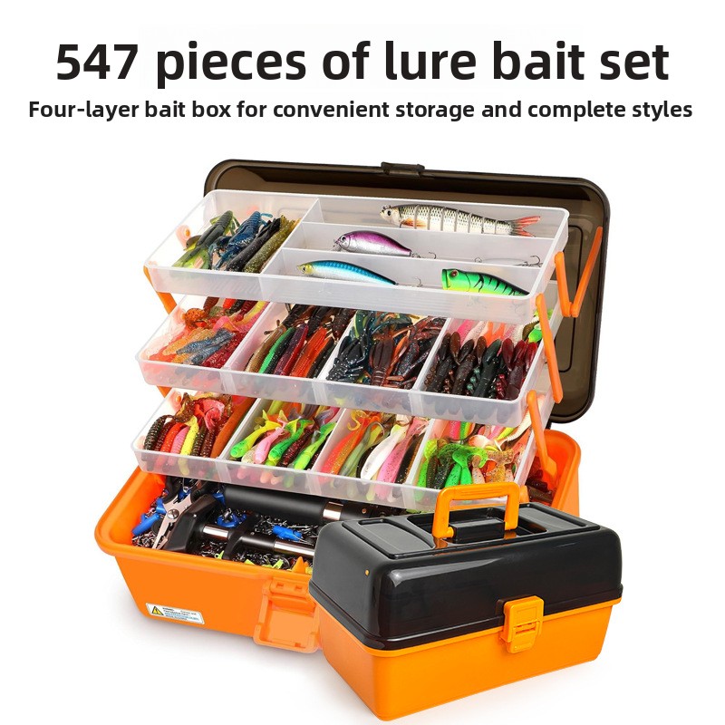 Fishing Hook - Kotak Penyimpanan 547 Buah dengan Kait