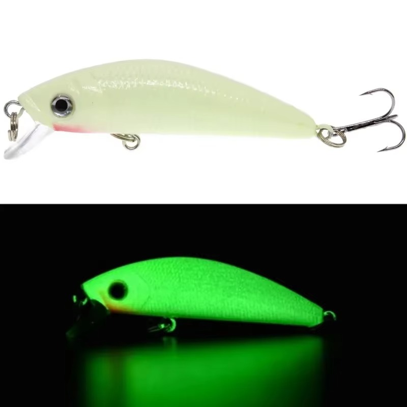 Fishing Hook Treble - 2 Buah Umpan Pancing Malam Bercahaya