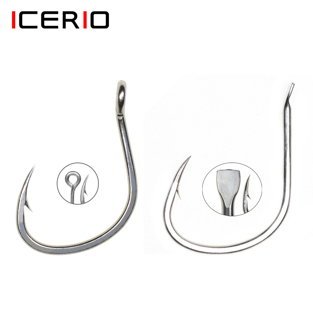 Fishing Hook Assortment - ICERIO 10 PCS Kait Pancing Air