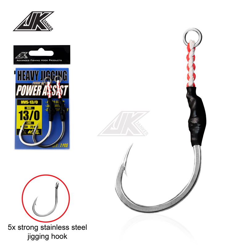 Fishing Hook Assortment - JK HVS Kekuatan Berat Membantu 7/0