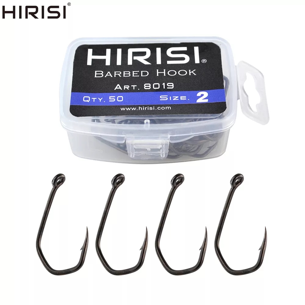 Fishing Hook Offset - 50 Buah Kail Pancing Ikan Mas