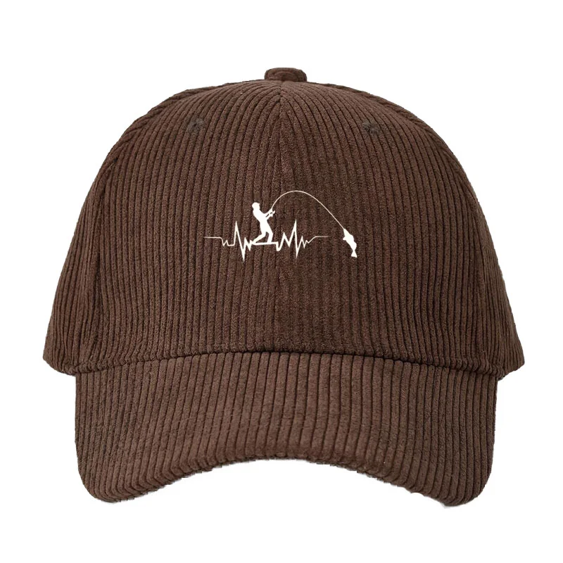 Topi Baseball Corduroy yang Da - Fishing Hook ulasan dan harga