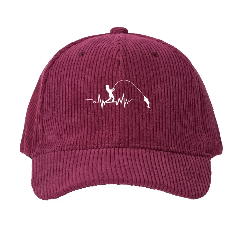 Topi Baseball Corduroy yang Da - Fishing Hook ulasan dan harga