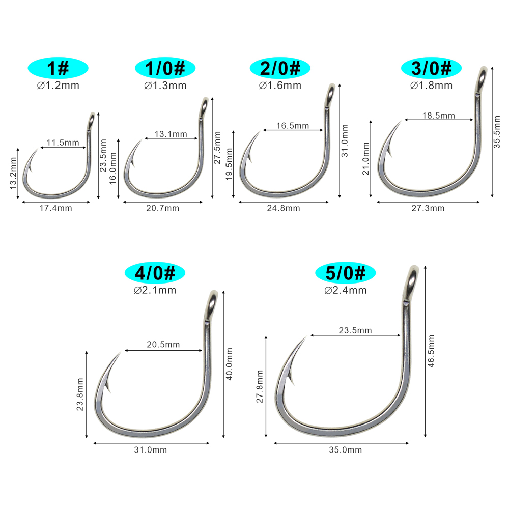 ICERIO 10 PCS Kait Pancing Air - Fishing Hook Assortment ulasan dan harga