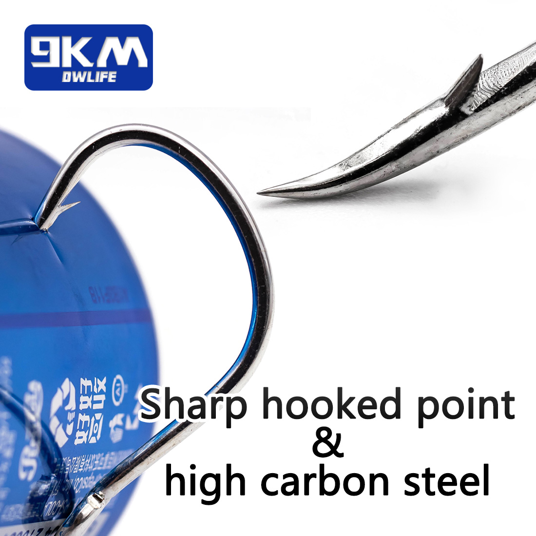 Kait pancing air asin 9KM, kai - Fishing Hook Offset ulasan dan harga
