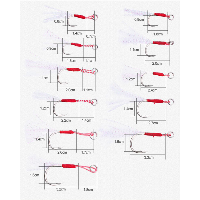 20 buah/tas peralatan memancin - Fishing Hook Assortment ulasan dan harga